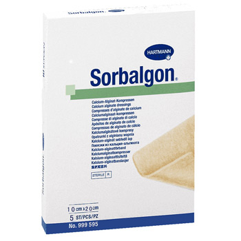 德國保赫曼德濕康藻酸鈣傷口敷料  Sorbalgon 10x20cm 貨號(hào)：9995891   