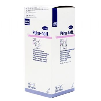 德國保赫曼保舒固自粘固位繃帶  Peha-haft 無乳膠/ 4mx12cm 貨號(hào)：9324451 