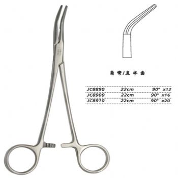 金鐘分離結(jié)扎鉗22cm JC8910 22cm 90°×20直半齒