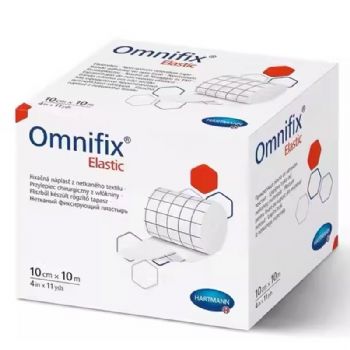 德國保赫曼歐尼彈性軟棉寬膠帶  Omnifix elastic 10cm×10m 貨號：9006031   