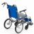 MIKI三貴手動(dòng)輪椅車(chē)CRT-2  藍(lán)色 A-19B